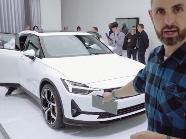 Polestar 2 - 1st look at the Chinese-owned, Scandi-styled car with Jonny Smith