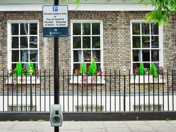 On-street charging points should minimise visual impact to the existing streetscape