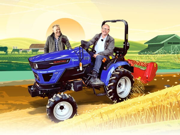 Farmtrac Electric Tractor as featured on BBC Countryfile - Robert Llewellyn Fully Charged
