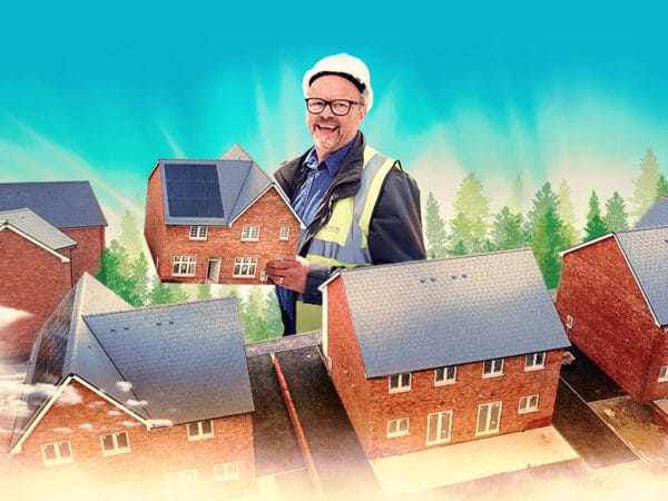Affordable Eco Housing; is this what we should be building? Robert Llewellyn Fully Charged