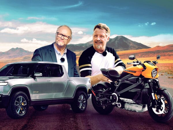The Long Way Up with Charley Boorman + Harley Davidson & Rivian - Fully Charged