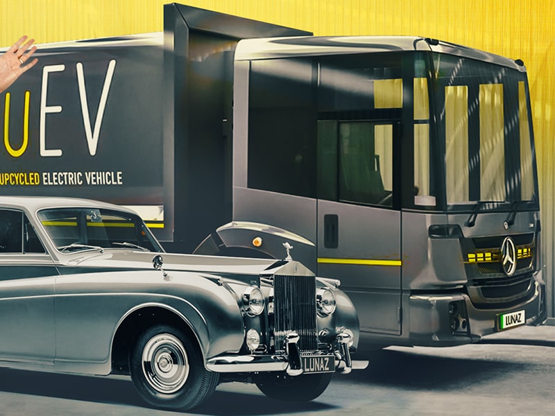 Why the world's most luxury EV converter is building a rubbish truck!
