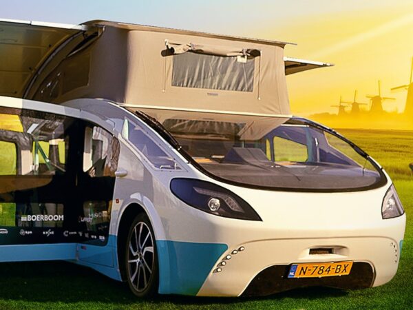 World's FIRST Solar Powered Campervan