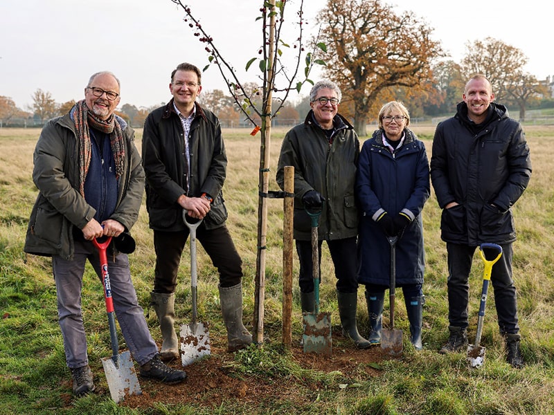 National Grid & Fully Charged LIVE make Climate Change pledge with commemorative tree planting