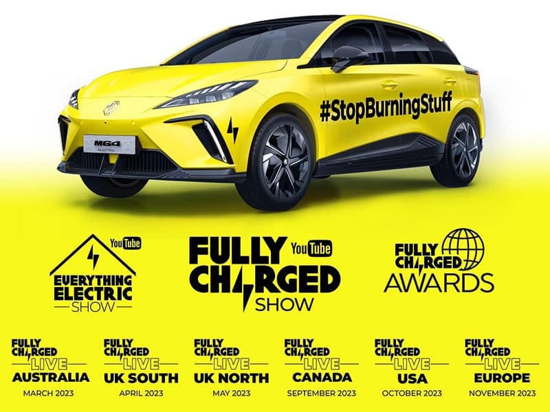 British trailblazers myenergi confirmed as ‘Global Innovation Partner’, to exhibit at all 6 Fully Charged LIVE events in 2023