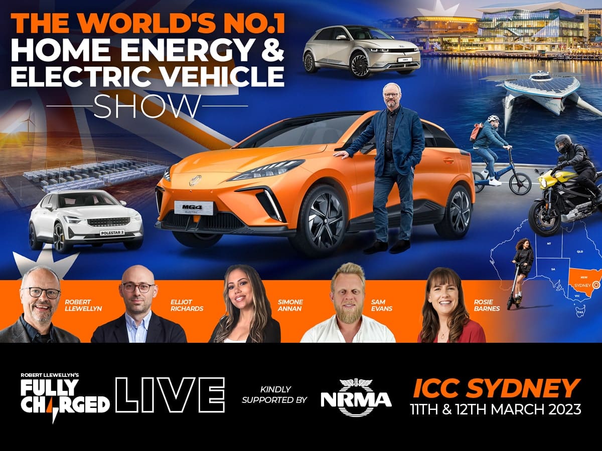 The stage is set in Sydney, for the world’s leading electric car and clean energy show, who will be on it?