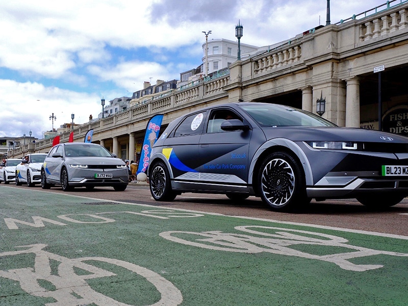 London to Paris Electric Vehicle Rally Sets Milestone in