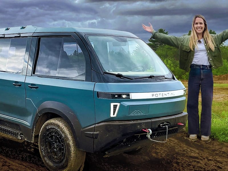Potential Motors Adventure 1 – This Cute Electric Camper Is An Off-Roading Beast!