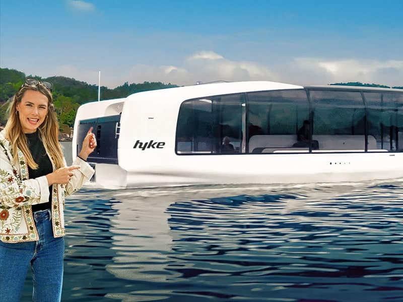 Hyke – This Electric Ferry Is Straight Out Of Star Wars!