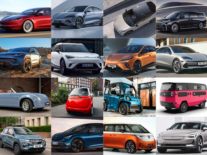 All electric store cars by