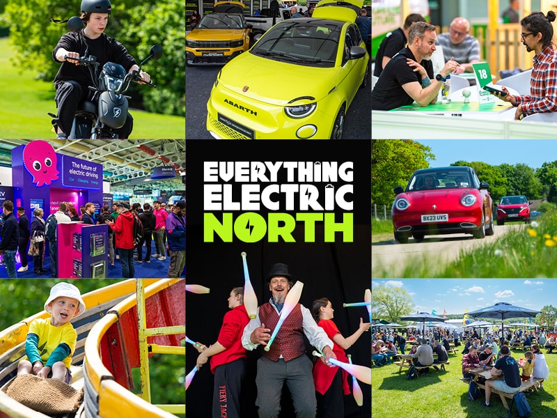 Fully Charged LIVE returns to the Yorkshire Event Centre as Everything Electric NORTH this May