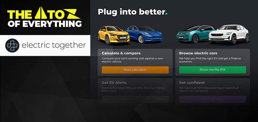 Electric Together calculates drivers combustion vehicle costs and finds electric cars to fit their budget