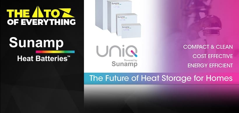 Sunamp – super compact heat batteries