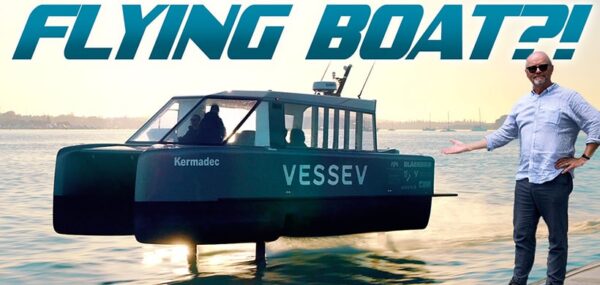 Is This the Most Efficient Electric Boat? Meet the Vessev VS9 Hydrofoil!