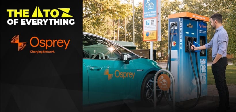 Osprey Charging Network – enabling cleaner transport for cleaner air