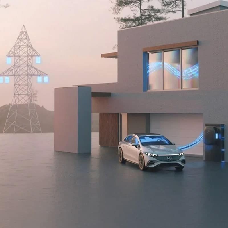Mercedes and The Mobility House to roll out V2G charging at home