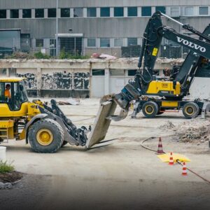 World’s First all-electric deconstruction site runs on Volvo CE