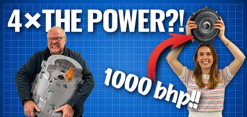 This Tiny 1000bhp 13Kg YASA Motor Cuts 200kg From EVs!